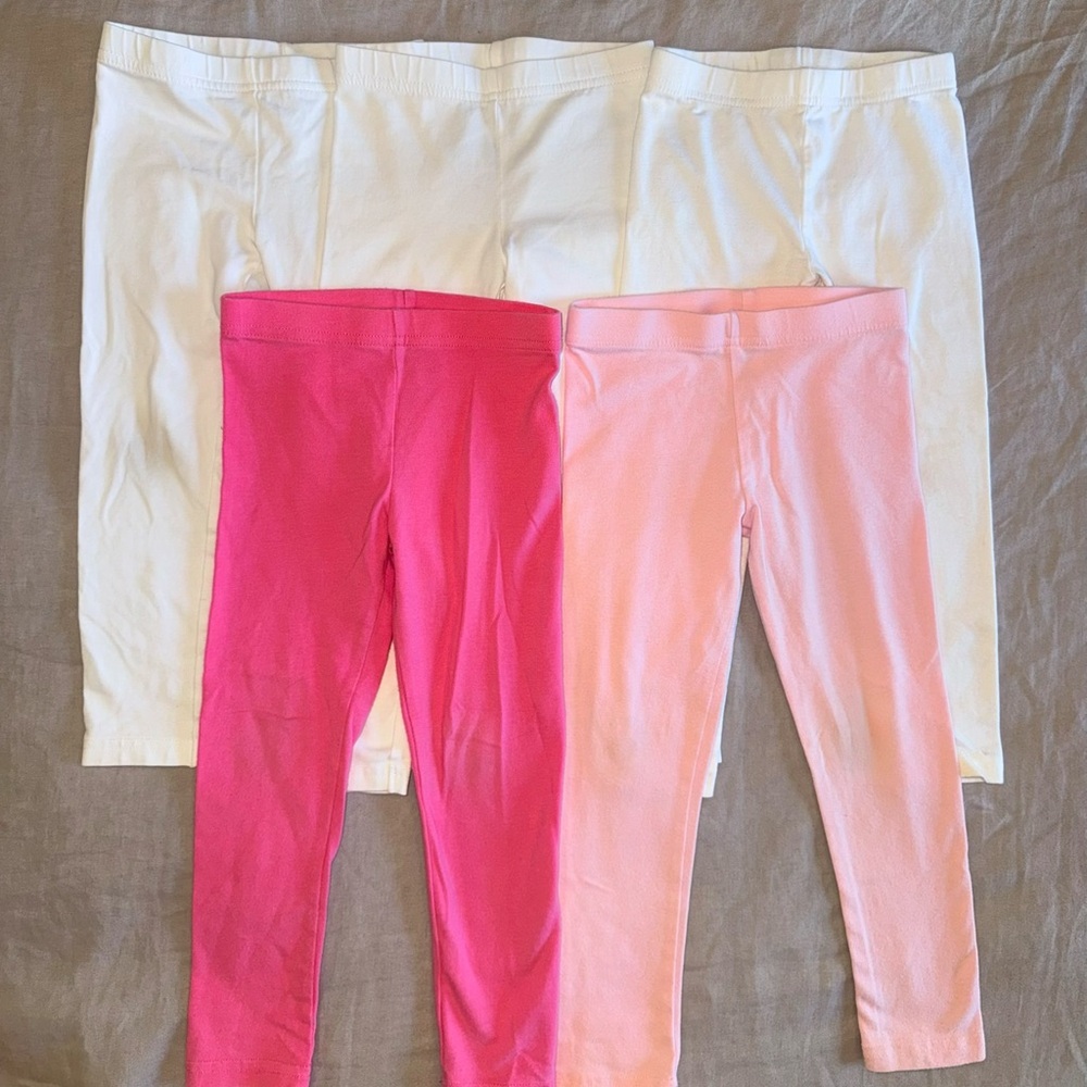 Carter’s Kids Pink and White Leggings Set